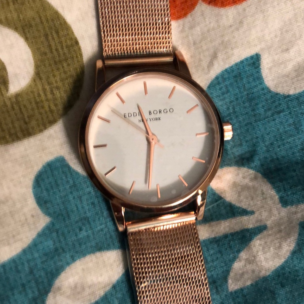 Rose Gold Eddie Borgo Watch NIB